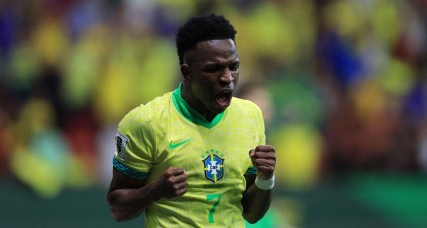Ancelotti promises fans will soon see the best version of Vinicius with Brazil