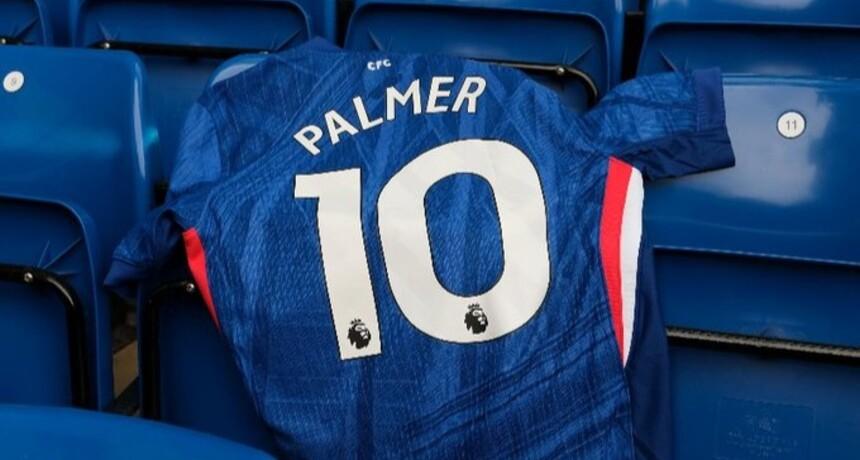 New number ten. Cole Palmer to play under a new shirt number