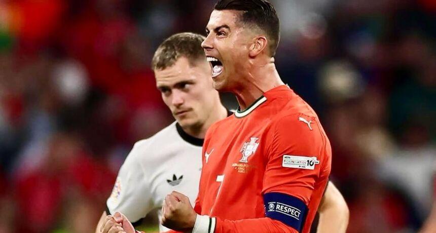 Cristiano Ronaldo shares emotional snapshots from the victorious match against Germany