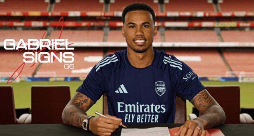 Done deal! Gabriel and Arsenal extend partnership