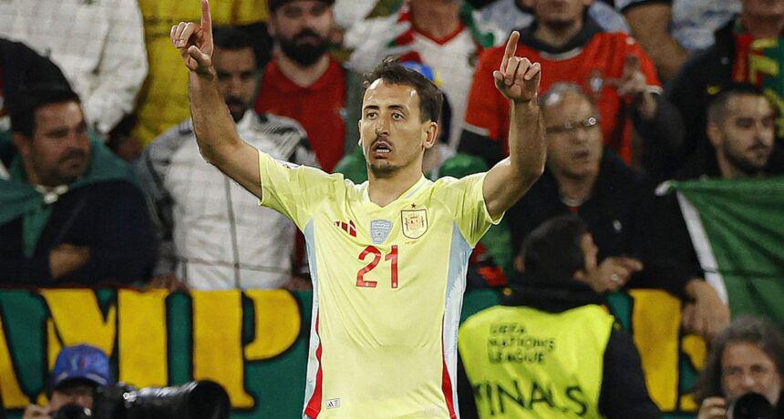 Made history. Oyarzabal becomes the first Spain player to score in three major finals