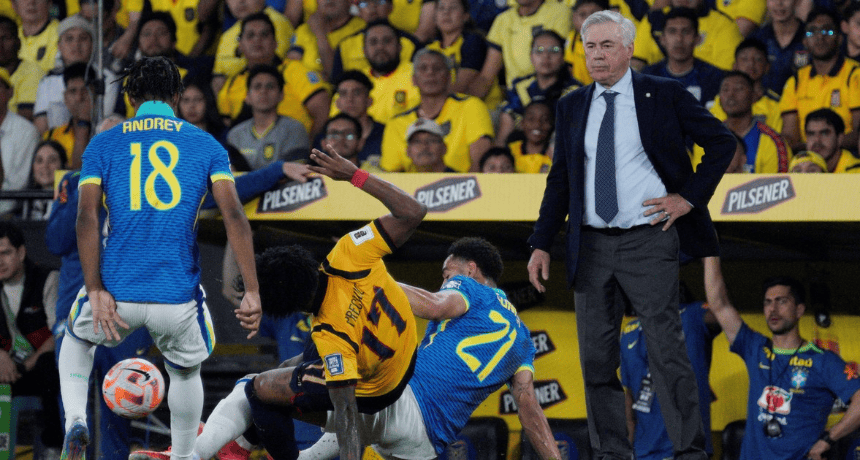Ancelotti’s Gum Count Steals the Spotlight in Brazil Debut