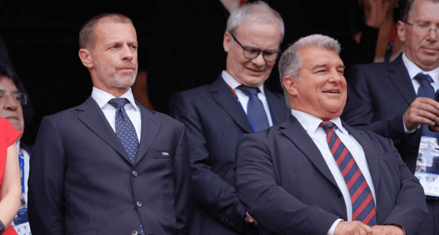 Laporta personally discussed Barcelona’s punishment with Ceferin