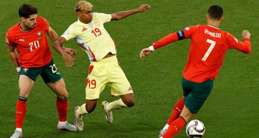 Ronaldo's third title. Portugal defeat Spain in UEFA Nations League final