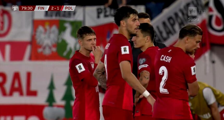 The match between Finland and Poland interrupted. What happened?