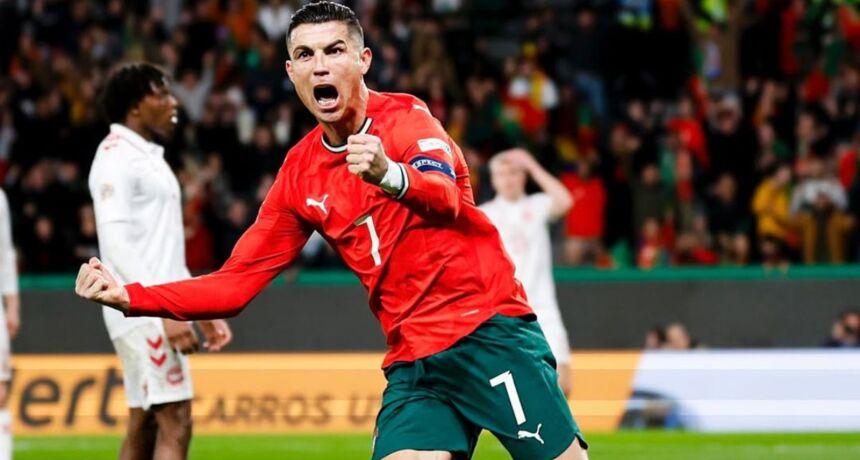 "Love it": Ronaldo posts a photo with the Nations League trophy