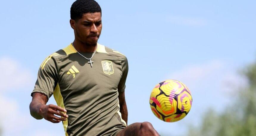 "I feel good": Marcus Rashford showcases his relentless training work