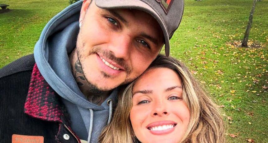 Romance. Mauro Icardi shows how he's spending time in Argentina with his fiancée