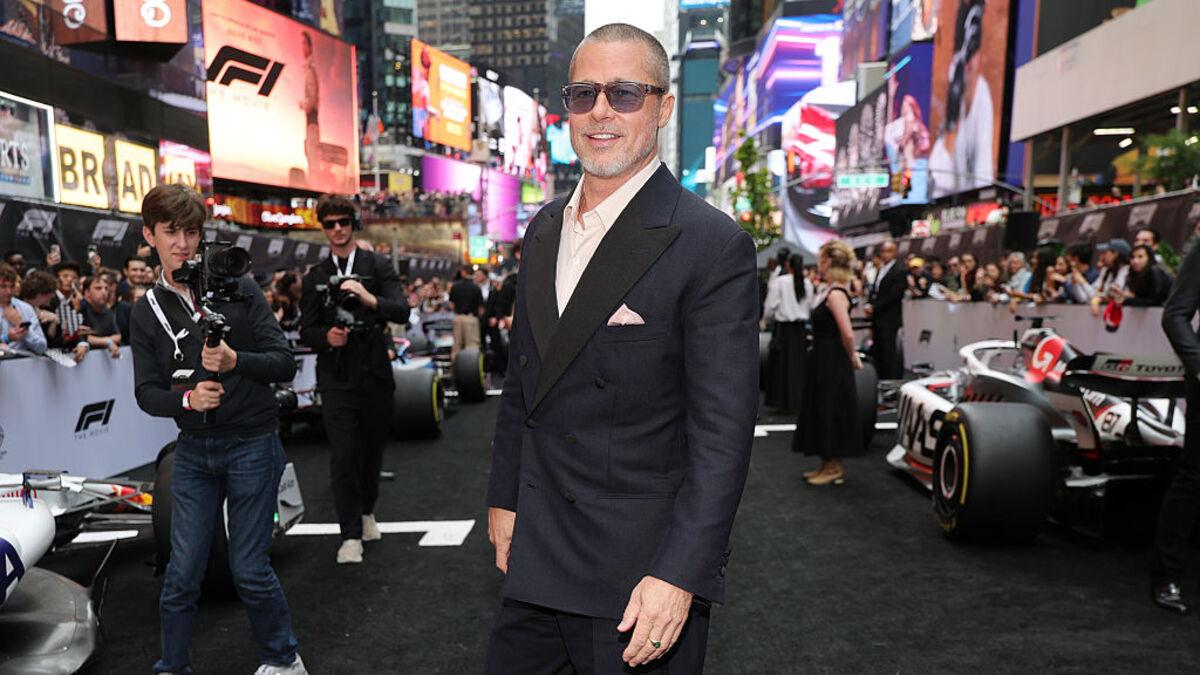 Brad Pitt gets behind the wheel of a real Formula 1 car. The team has been revealed