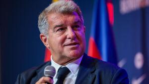 Жоан Лапорта не понимает, почему Атлетик Бильбао обсуждает Барселону с Ла Лигой