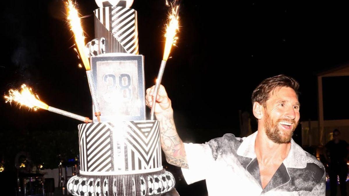 “Thank you so much”: Messi shares photos from his birthday celebration