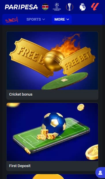 Paripesa Bonuses