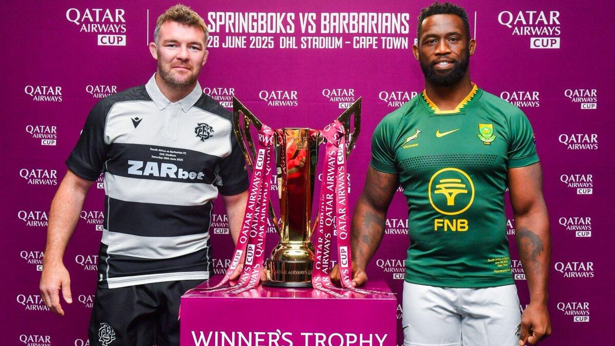 Springboks vs Barbarians: Where and When to Watch the Rugby Clash