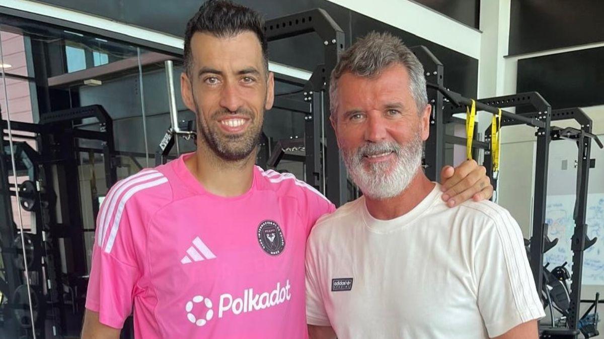 Unexpected: Roy Keane visits Inter Miami's training base. Did he meet Messi?