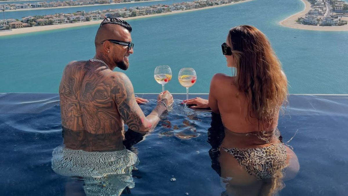 Having fun like kids: Arturo Vidal dances cheerful TikTok routines with his beloved