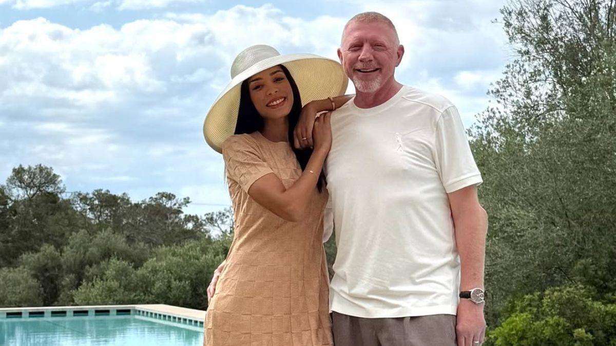 Tennis legend Boris Becker announces his wife is expecting a baby