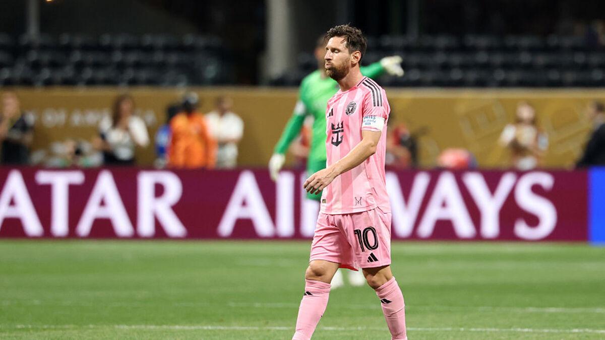 Lionel Messi comments on his team's elimination and sets his sights on the rest of the season