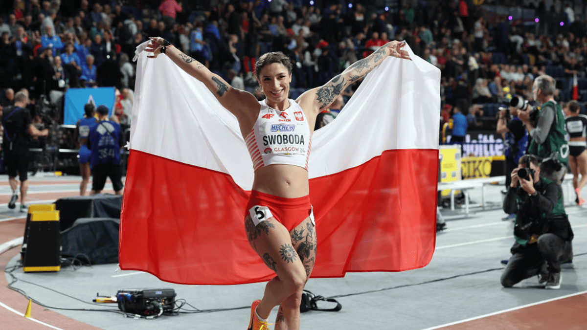 What was better? Ewa Swoboda ran the distance in a miner’s uniform and a dress