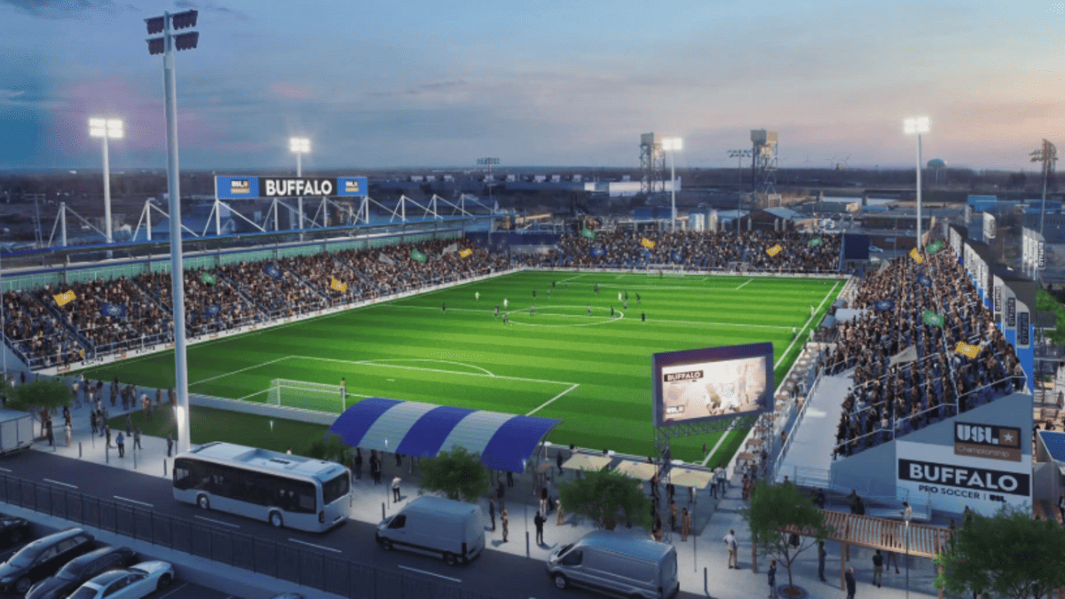Buffalo Pro Soccer Scraps Elk Street Stadium Plan, Delays Launch to 2027