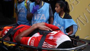Neymar a soutenu Musiala après une terrible blessure