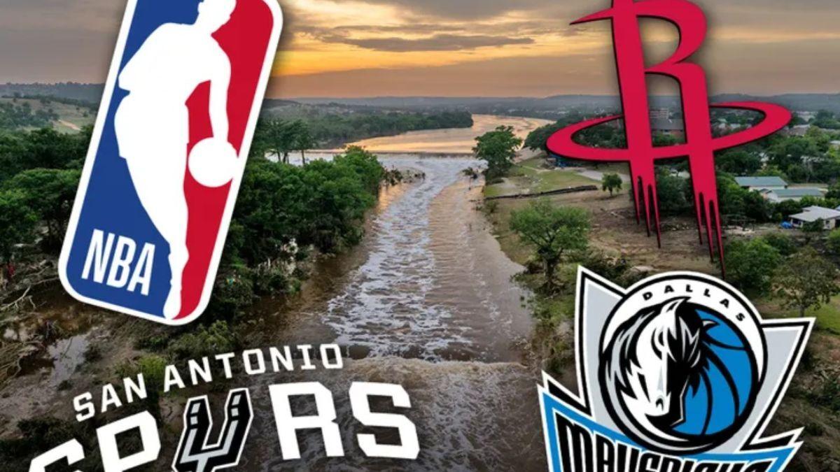 Les équipes de basket du Texas et la NBA ont fait don de 2 millions de dollars aux victimes des inondations dans la région