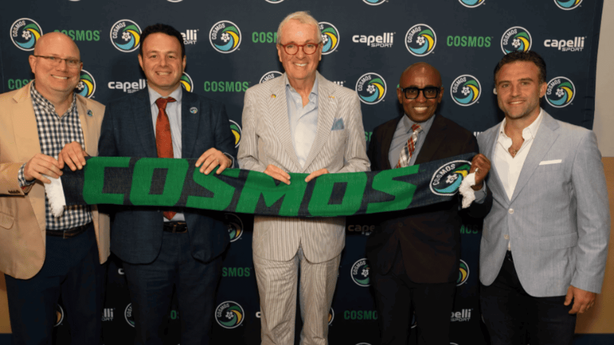 Les New York Cosmos prêts pour un retour en 2026 avec Paterson comme nouveau foyer