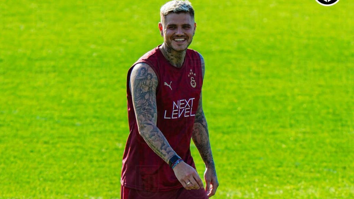 Mauro Icardi shares new training photos from Galatasaray base