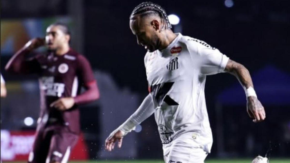 Incredibly touching: Neymar adds his newborn daughter's name to his boots