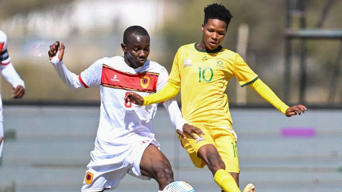 Bafana Bafana U20 squad defeats Angola 2-0 to reach COSAFA 2025 final