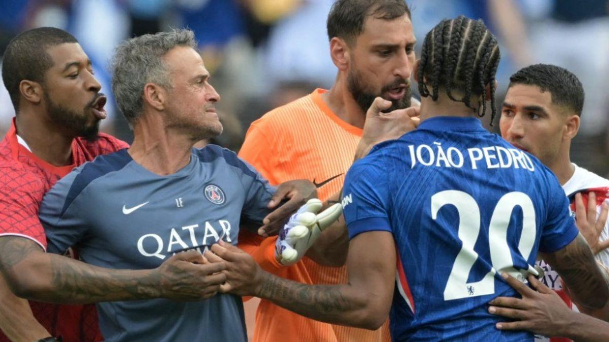Luis Enrique a commenté la bagarre avec les joueurs de Chelsea après la finale de la Coupe du monde des clubs