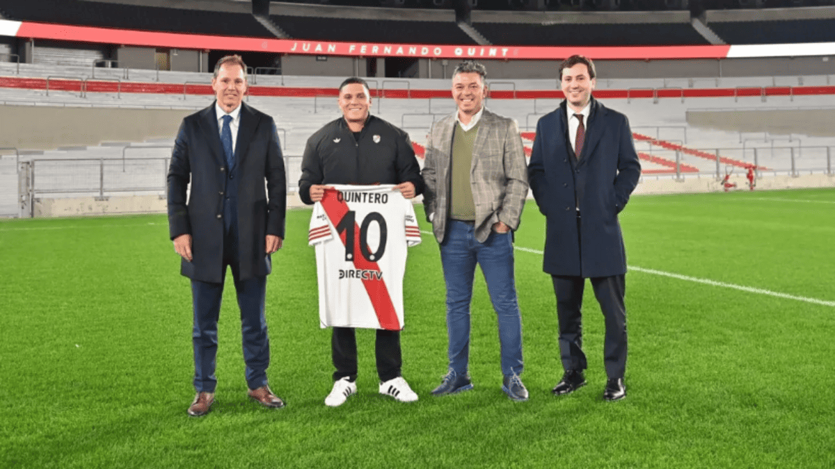 Quintero Returns to River and Gallardo Welcomes Him Like a Son