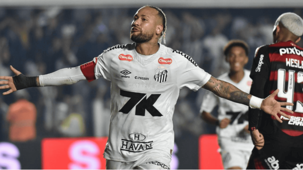 Neymar offre la victoire à Santos face à Flamengo grâce à un bijou en seconde période