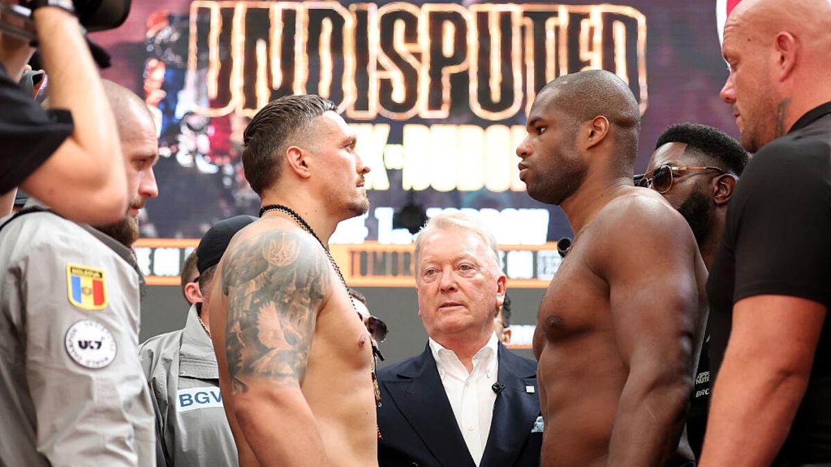Usyk – Dubois II: dónde y cuándo ver la velada de boxeo