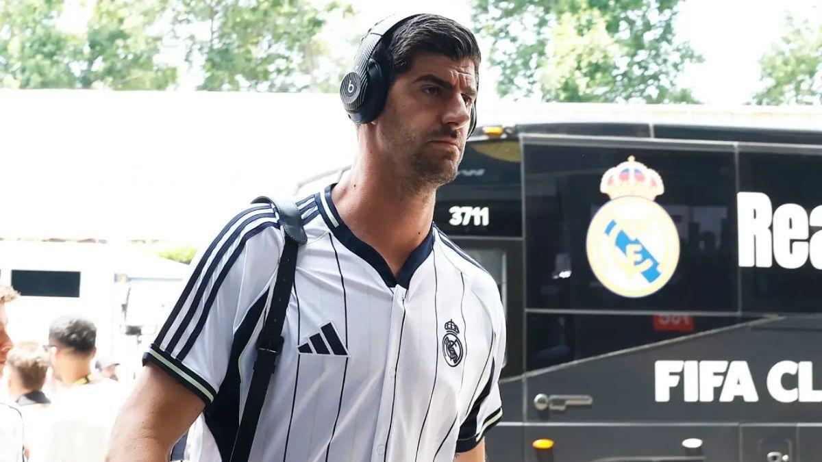 Fieles a sus principios. Courtois renueva su contrato con el Real Madrid por un año más
