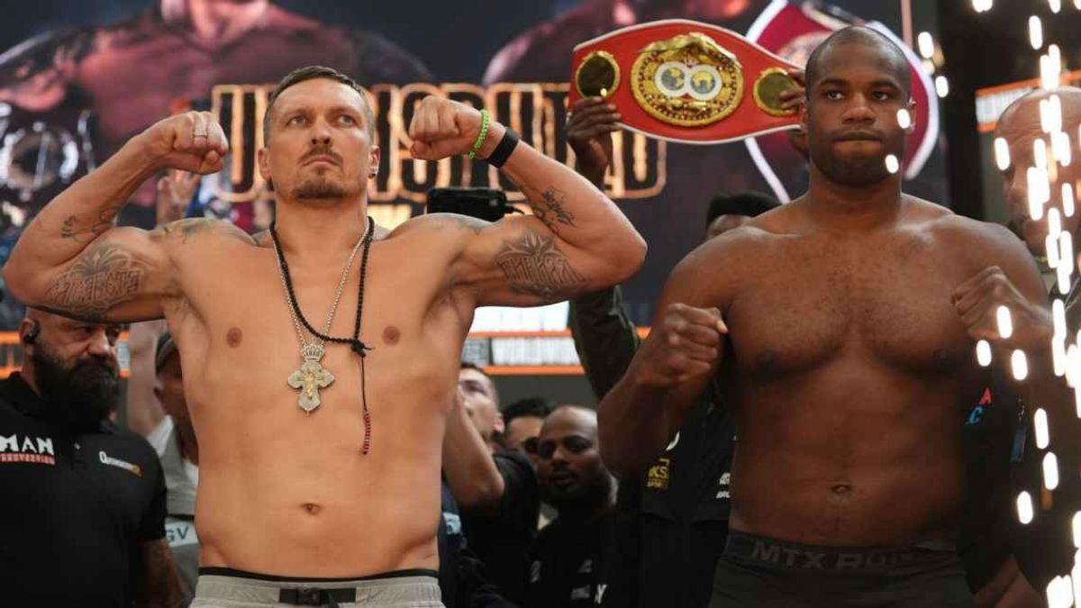 Advice from a former champion. Lennox Lewis urges Usyk to retire if he defeats Dubois