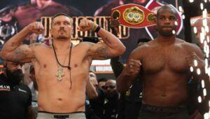 Advice from a former champion. Lennox Lewis urges Usyk to retire if he defeats Dubois