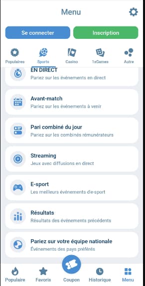 1xbet apk