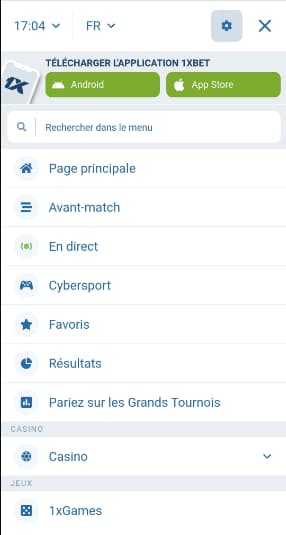 Télécharger 1xBet APK