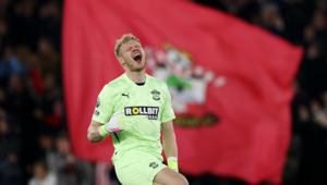 On the rise! Newcastle set sights on Southampton goalkeeper Aaron Ramsdale