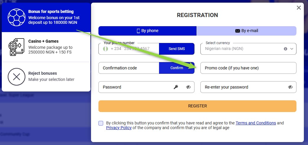 Registration in PariPesa