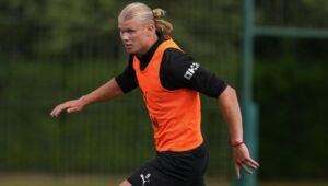The process continues: Erling Haaland shares new photos from Manchester City training
