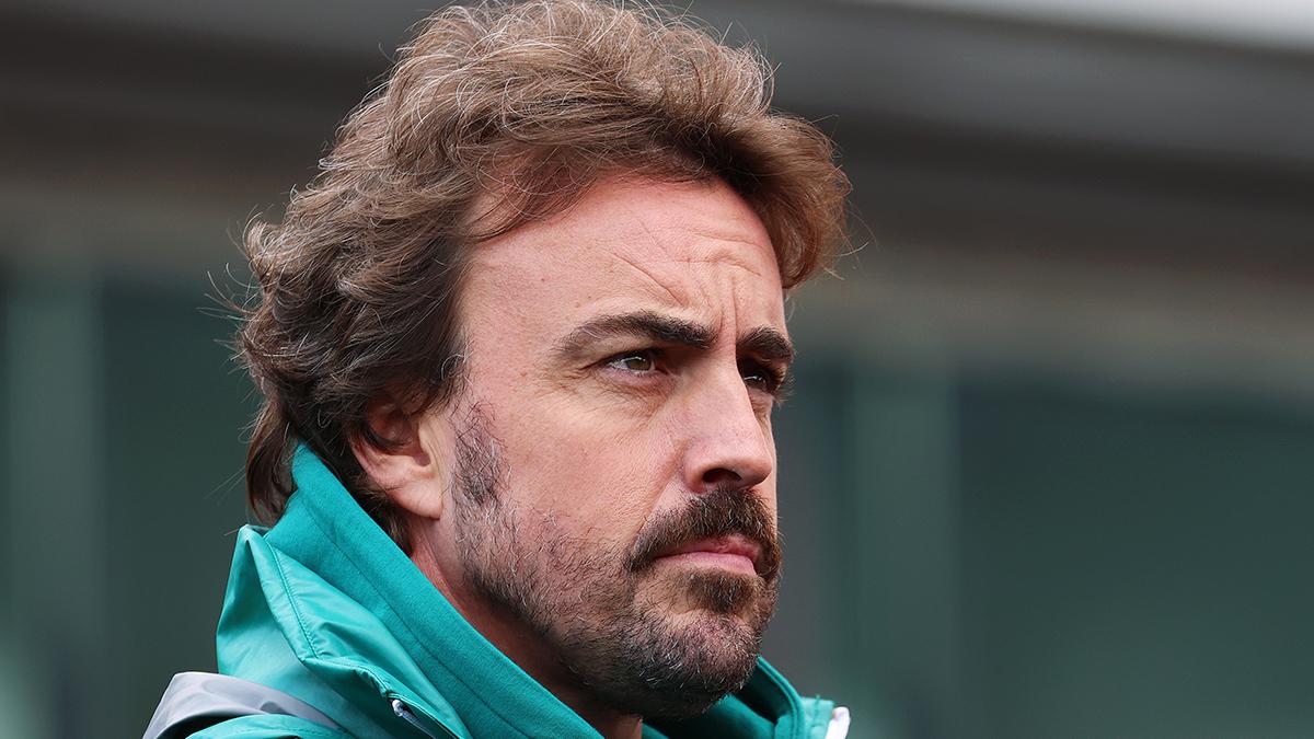 Fernando Alonso during the Belgian Grand Prix