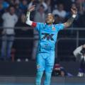 Neymar célèbre son but contre la Juventude