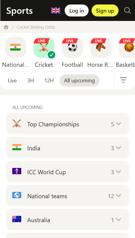 Parimatch Sports