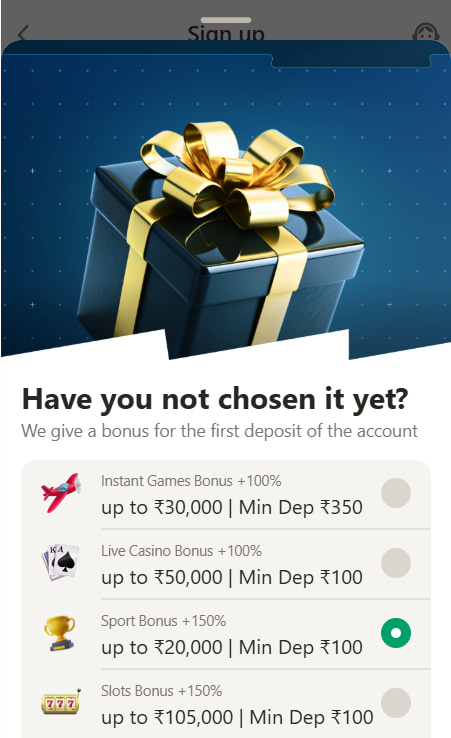 Parimatch Welcome Offer