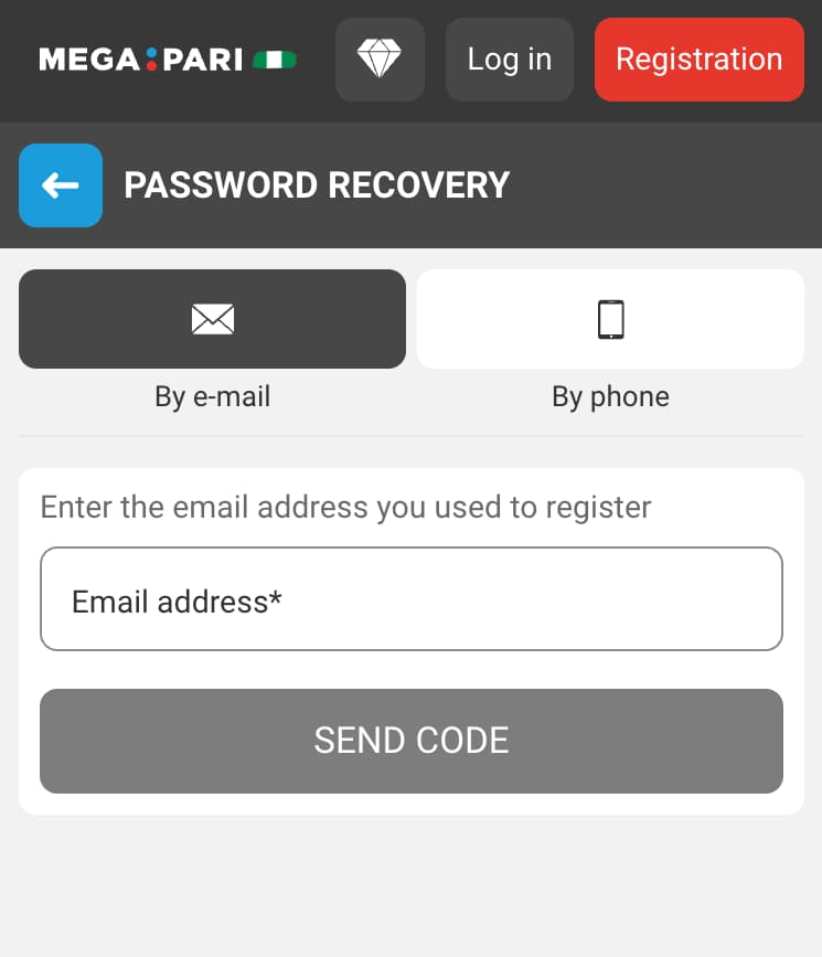 Megapari login