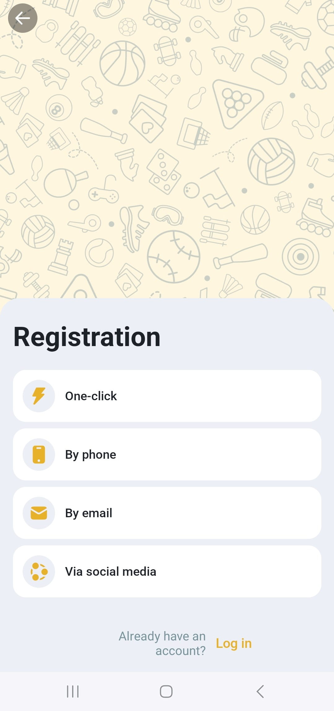 Registration Methods in Melbet App