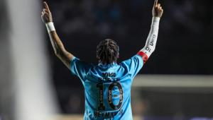 Neymar celebrates scoring a goal