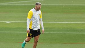 Niklas Süle at Borussia Dortmund training session