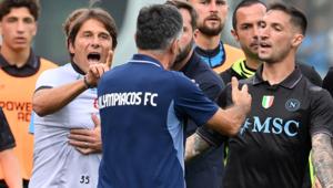 Antonio Conte nearly got into a fight with an Olympiacos player